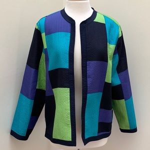 Alfred Dunner Color Block Jacket